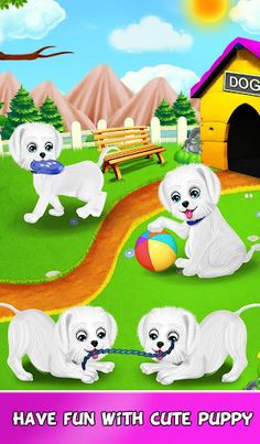 Puppy Daily Activities Game -  - Screenshot 1