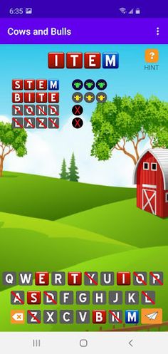 Cows and Bulls - Screenshot 2