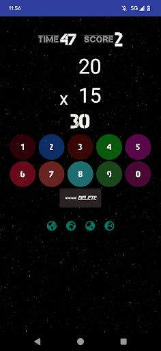 60 Second Math Multiply Game - Screenshot 3