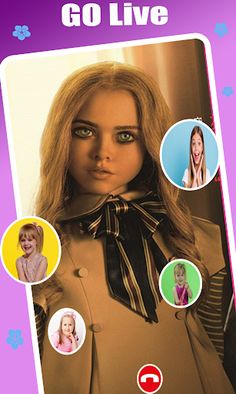 M3gan fake call Video & Chat - Screenshot 1