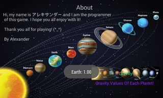 Solar System Game - Screenshot 1