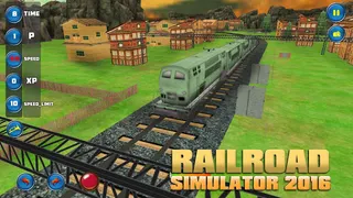 Rail Road Simulator 2016 - Screenshot 1
