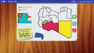 Libya Map Puzzle Game - Screenshot 2