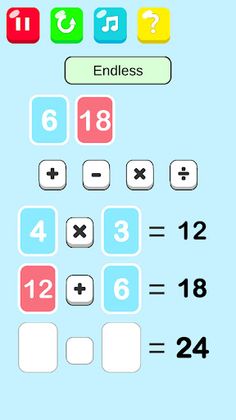 Synthesis 24-Arithmetic Game - Screenshot 3