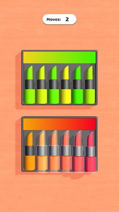 Lipsticks Sort - Screenshot 4