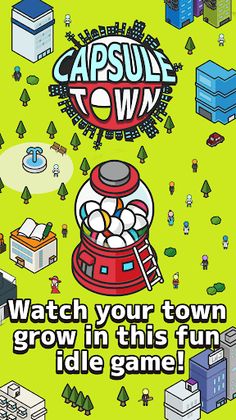 Capsule Town: Town Builder - Screenshot 1