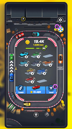 Merge Car: Merge Level Up Race - Screenshot 2