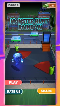 Monster hunt - Rainbow Friends - Screenshot 1