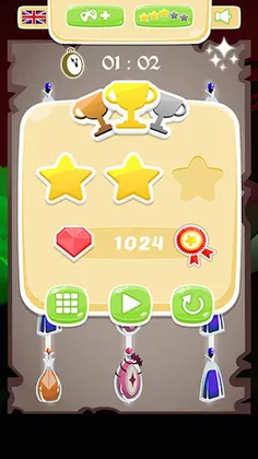 Alchemist puzzle : mix potions - Screenshot 3