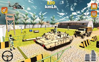 Tank Army Parking Tank Games - Screenshot 1