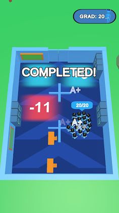 Grad And Party 3D (Math game) - Screenshot 2