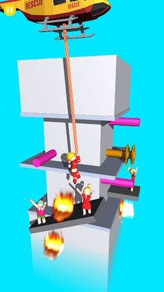 Rope Rescue 3D - Screenshot 2