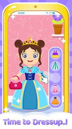 princess phone game - Screenshot 2