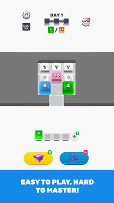 Jelly Merge 2048 - Screenshot 1