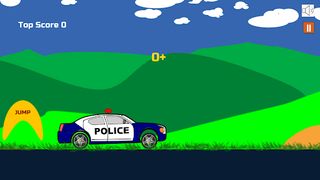 Police Car Endless Race Game - Screenshot 1
