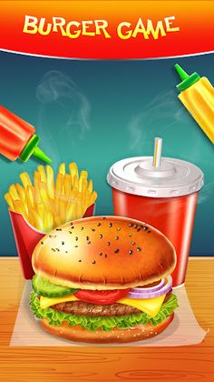 Happy Kids Meal - Burger Game - Screenshot 1