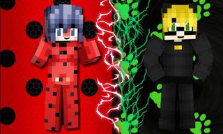 Noir Lady Bug Mod For Minecraf - Screenshot 1