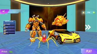 Spider Hero Flying Robot Game - Screenshot 2
