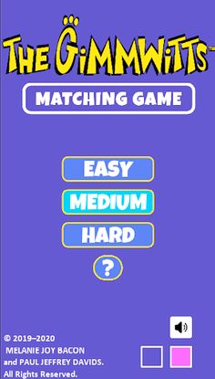 The Gimmwitts™ Matching Card G - Screenshot 2