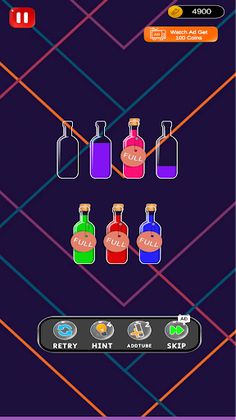 Water Sort - Color Puzzle Game - Screenshot 1