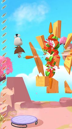 Stab Master : Fruit Smash 3D - Screenshot 2