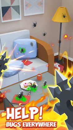 Bug Busters - Spider Games - Screenshot 1