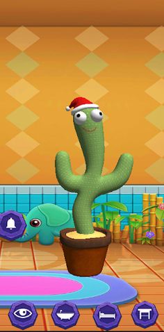 Talking Cactus Dancing - Screenshot 1