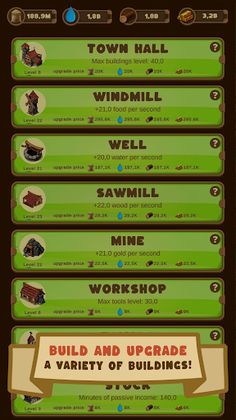 Auto village clicker idle game - Screenshot 2