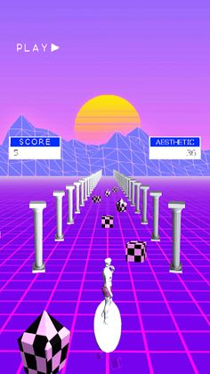 Ride The Vaporwave - Screenshot 3