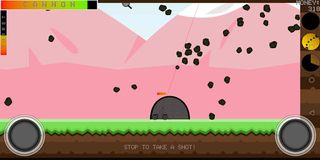 Cannon & Rocks: Neverending fi - Screenshot 1