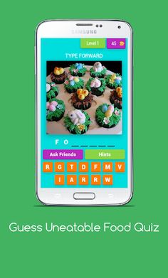 Guess Uneatable Food Quiz - Screenshot 1