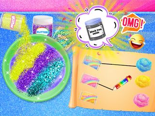 Fluffy Galaxy Slime - Magnetic - Screenshot 3