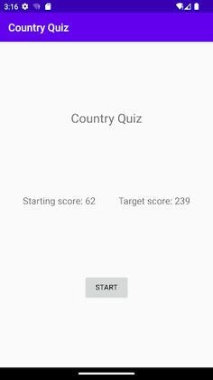 Country Question - Screenshot 1