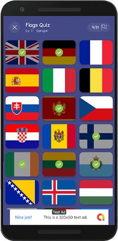 Flags Quiz - Screenshot 4