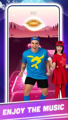 Luccas Neto Jogos Tiles Hop - Screenshot 1