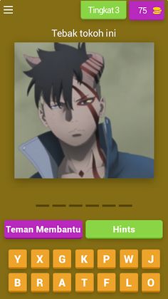 Boruto Vortex Biru: Kuis Tebak - Screenshot 3