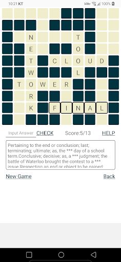 Infinite Crossword - Screenshot 3