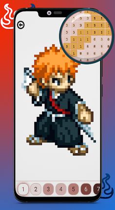 Bleach Color By Number - Screenshot 2