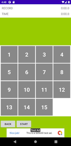 Slide puzzle - Screenshot 2