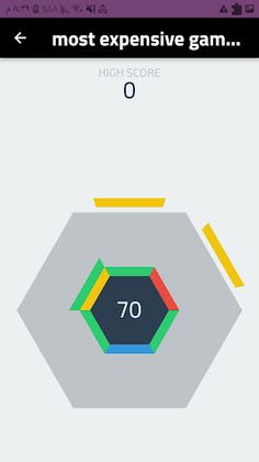 most expensive game HEXTRIS - Screenshot 3