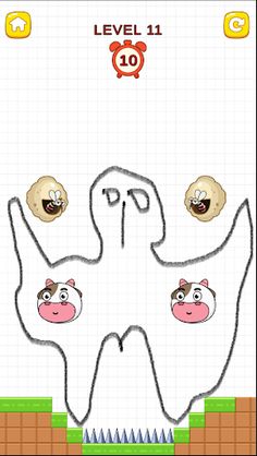 Save The Cow - Draw To Save - Screenshot 1