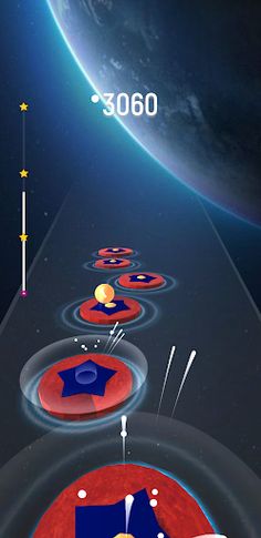 Pink Soldier EDM Hop Tiles - Screenshot 3