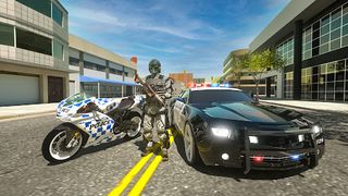 Police Bike Real Crime Driver - Screenshot 1