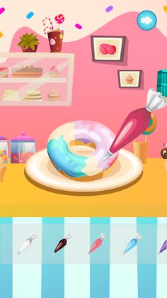 Donut Maker-Cooking Food Games - Screenshot 1