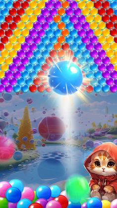 Bubble Shooter - Tents Decor - Screenshot 1