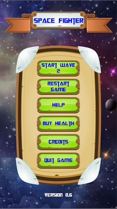 Space Fighter 2D - Screenshot 1