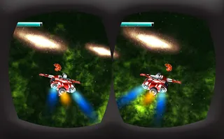 Jet space tunnel race VR - Screenshot 2