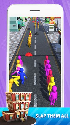 Grand Slap Dash City Run Game - Screenshot 1