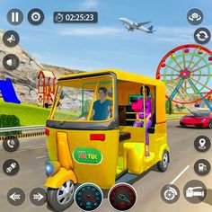 Tuk Tuk Rickshaw Taxi Driver - Screenshot 1