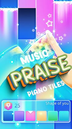 Praise Music Piano Tiles - Screenshot 1